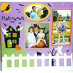 Haunted House with Fence